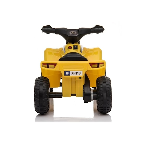 Xh216 Yellow Electric Ride-On Quad: Sjovt og sikkert eventyr!