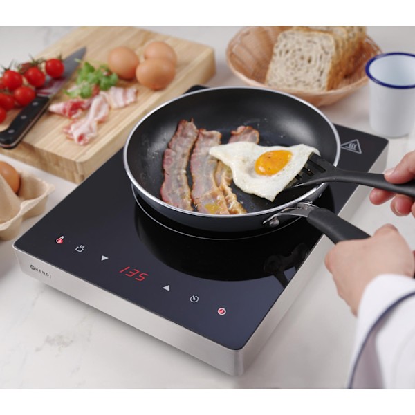 Aluminiumstekpanna med Teflon Platinum Professional non-stick beläggning. 32 cm - Hendi 621158
