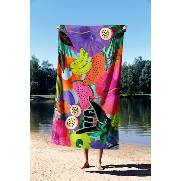 Rantapyyhe Tropical Vibes 70