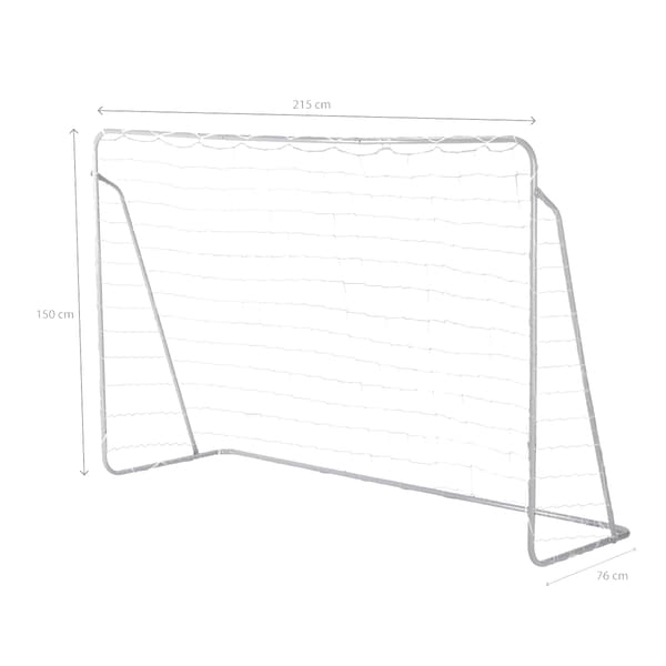 2-i-1 fodboldmål med net- og målpanel