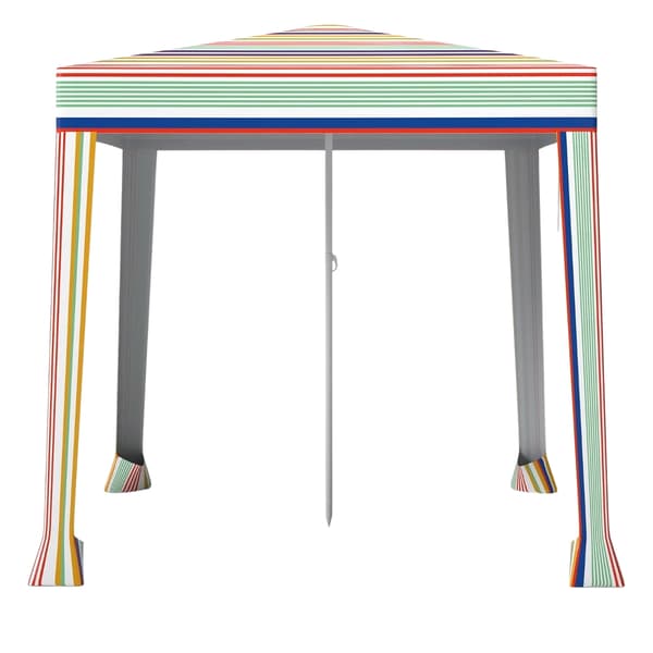 Strandtält 2x2m med sandsäckar och bärväska