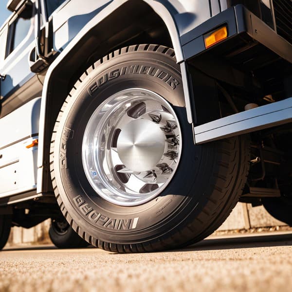 Hjulkapsler til bagaksel til lastbil, ABS-sæt med pigge