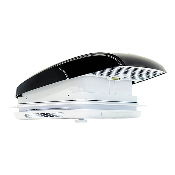 Taglem DeLuxe 400x400 mm sort med ventilator