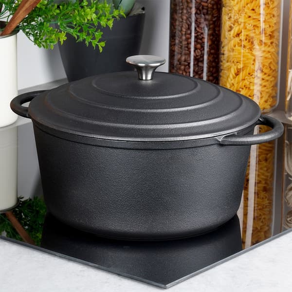 Støbejernsgryde med låg STØBELINE 26 cm, 5 l