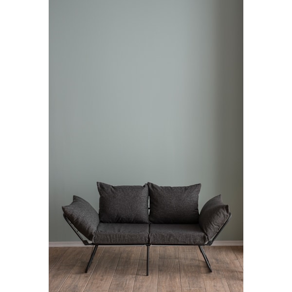 2-sits bäddsoffa Viper 2-sits - mörkgrå