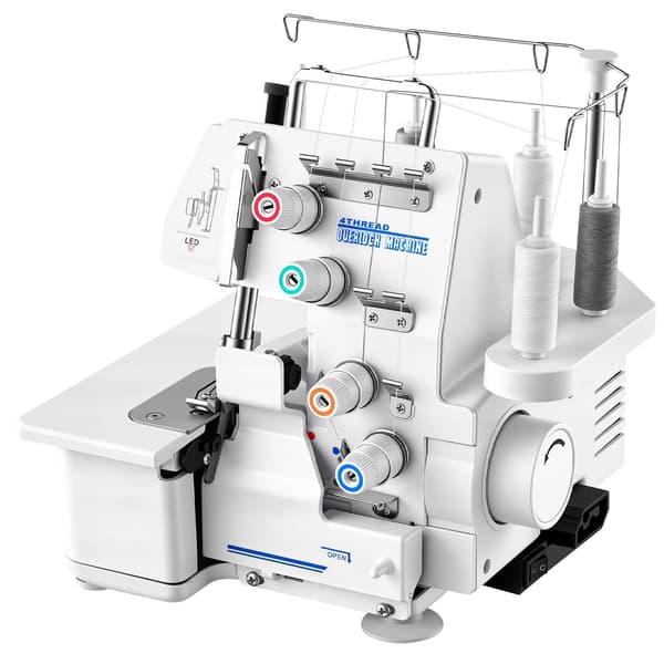 Serger-overlock-ompelukone, 3/4-lankaa, 1250 iskua/min