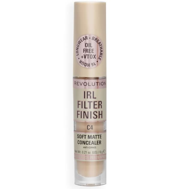 Makeup Revolution, IRL Filter Finish, Cover Dark Spots, Cream Concealer, C4, 6 g