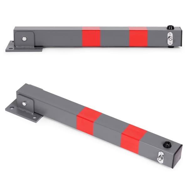 Nøglebetjent, foldbar parkeringsstolpe, 60 cm jern