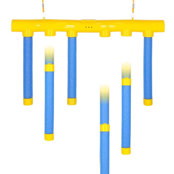 Falling Sticks Refleksspil, 6 pinde, USB Genopladeligt