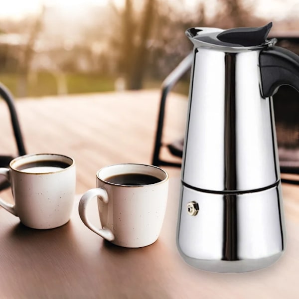 Eisenbach EB-900CM: S/S Cafetiere Expresso kaffebryggare- 9 koppar