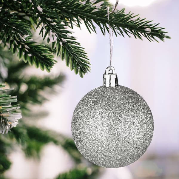 Juletræspyntssæt, 101 plastikkugler