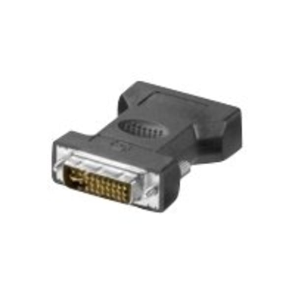 MicroConnect - VGA-sovitin - HD-15 (VGA) (naaras) DVI-I:hen (uros)