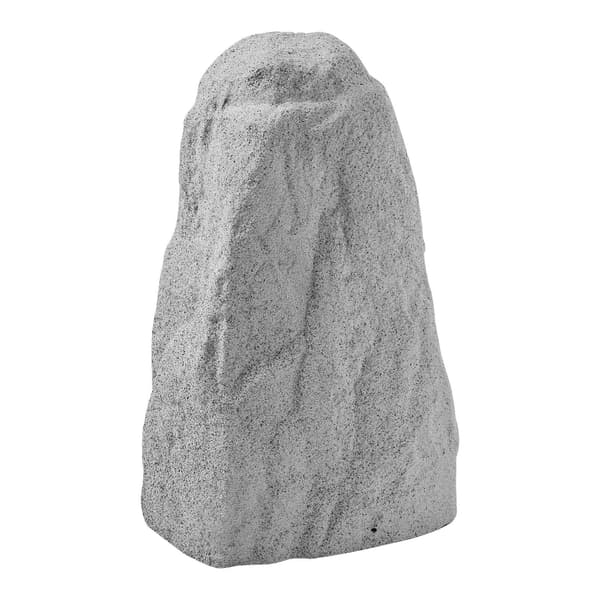 Faux Rock-skydd för brunnspump, medium HDPE, grå