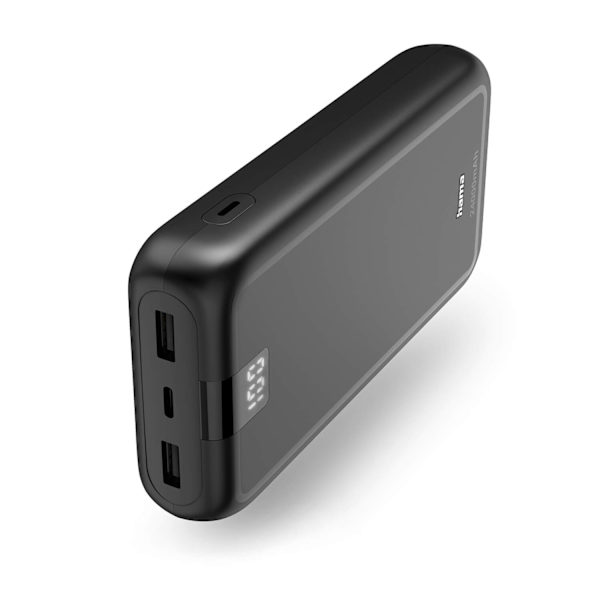 HAMA Powerbank 24000mAh 2xUSB-A+1xUSB-C Anthracite Antracit