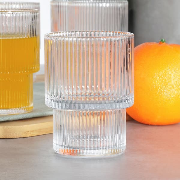 Set med 6 glas, 190 ml kapacitet