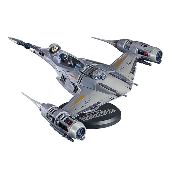 Mandalorian N-1 Starfighter actionfigur, samlarleksak