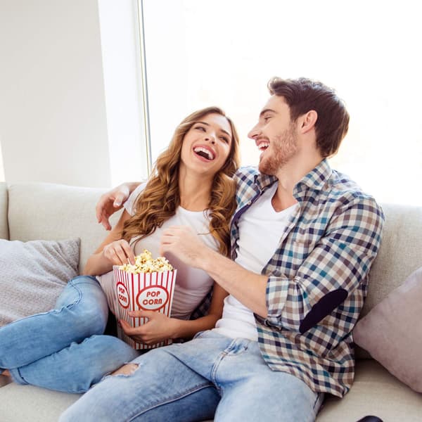 Popcornpåsar, 50 st, 5 färger