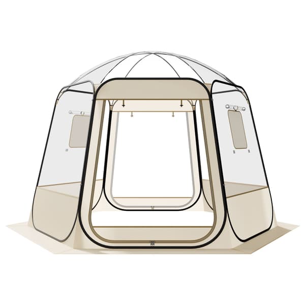 Pop-up bubbeltält 3,05 x 2,75 m, vattentätt, UV-resistent