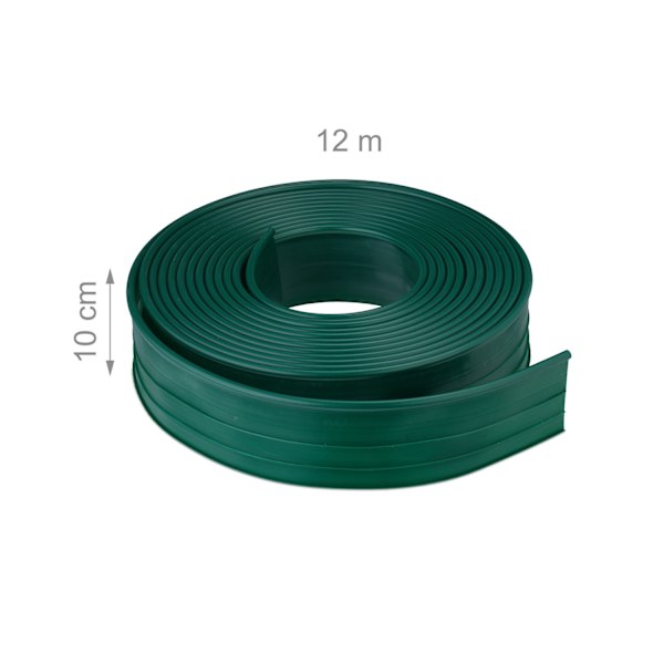 Gräsmattekant av plast 12 m
