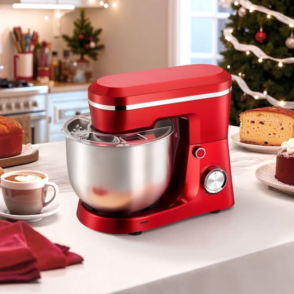 Standmixer 5,7 l, 1500 W, 10-hastigheds vippehoved, skål i rustfrit stål