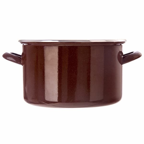 BRUN emaljegryde 26 cm, 6,5 l
