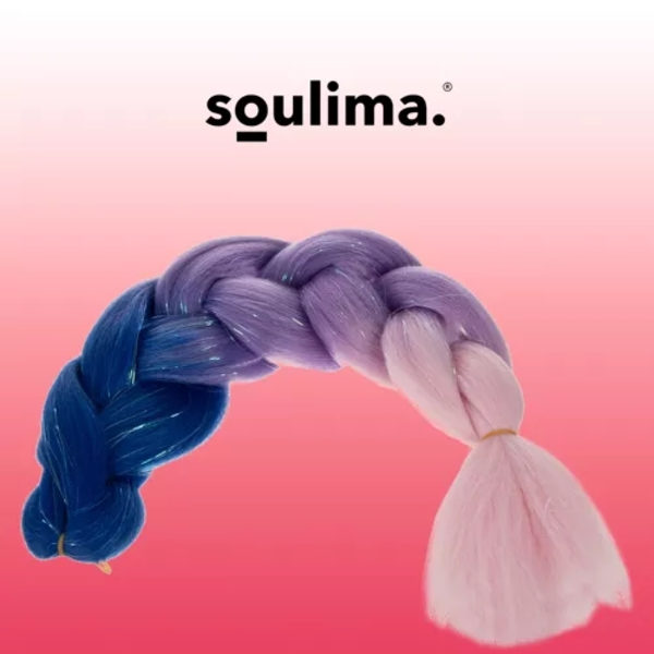 Syntet hår ombre flätor Soulima 23577