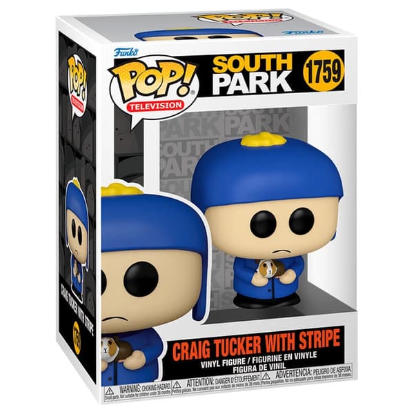 South Park Craig Tucker-figur med stribedesign