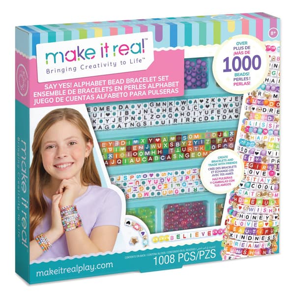 Make It Real Diy Armband Set Alphabet