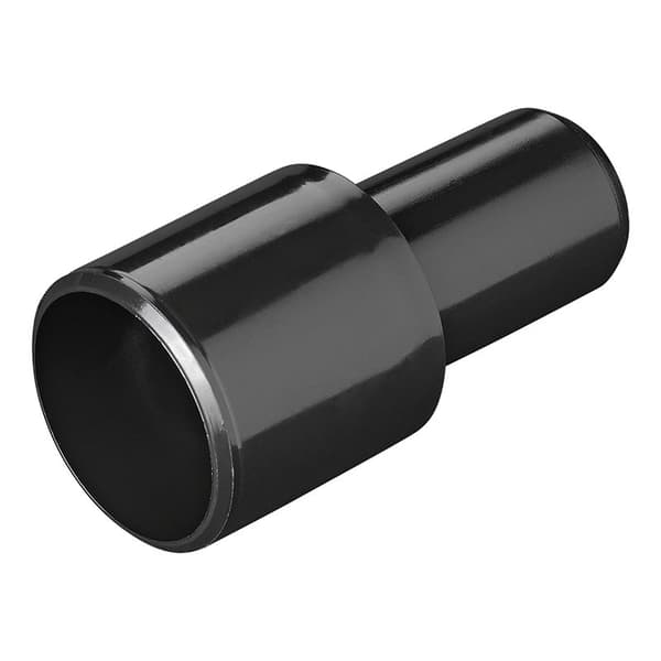 Jätevesiputken sovitin, 28 mm - 19 mm, musta PE