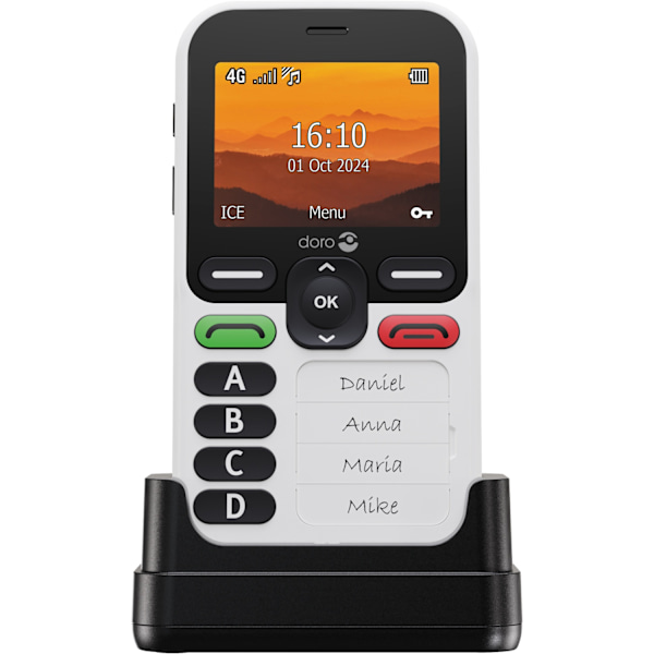 Leva X10 Hvid/Sort