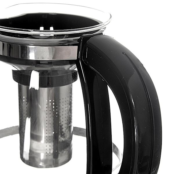 Varmebestandig glastekande med infuser 1,73 l
