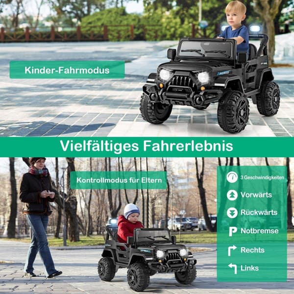 Fjärrkontroll Elektrisk åkande lastbil med LED-lampor