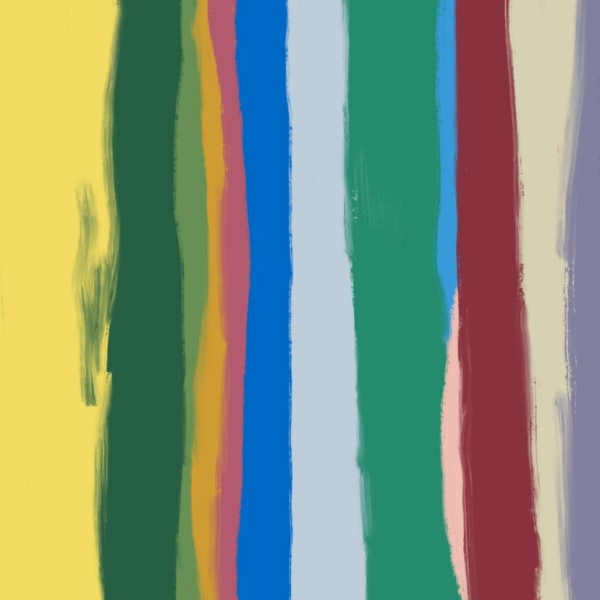 Color Stripe Arrangement 09 - 70x100 cm