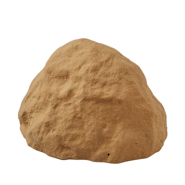 Faux stenskydd för brunnspump, medium HDPE, sandbrun