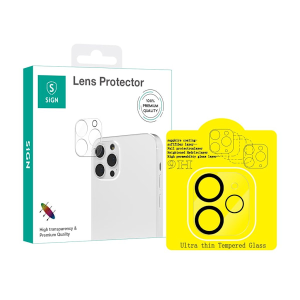 SiGN karkaistu lasilinssin suojus iPhone 11:lle
