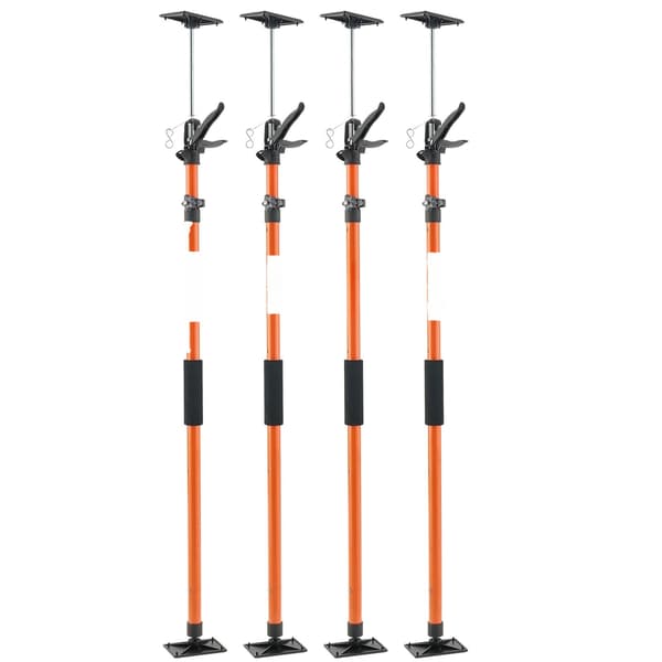 Støttestænger til donkrafte, 4-pak, 116-290 cm, 70 kg