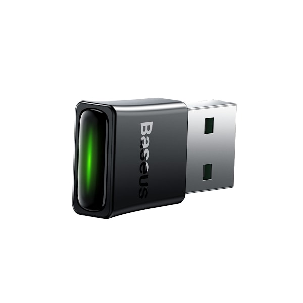 Adapteriliitin lähetin vastaanotin Bluetooth 5.3 USB, kantama 20m, musta