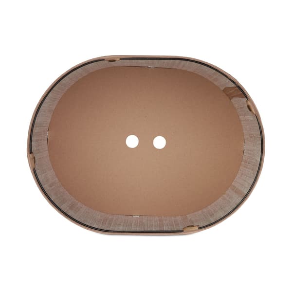Oval tvättkorg