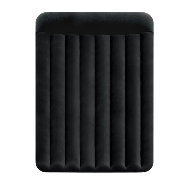 Oppustelig dobbelt luftmadras 203x152 cm til at sove