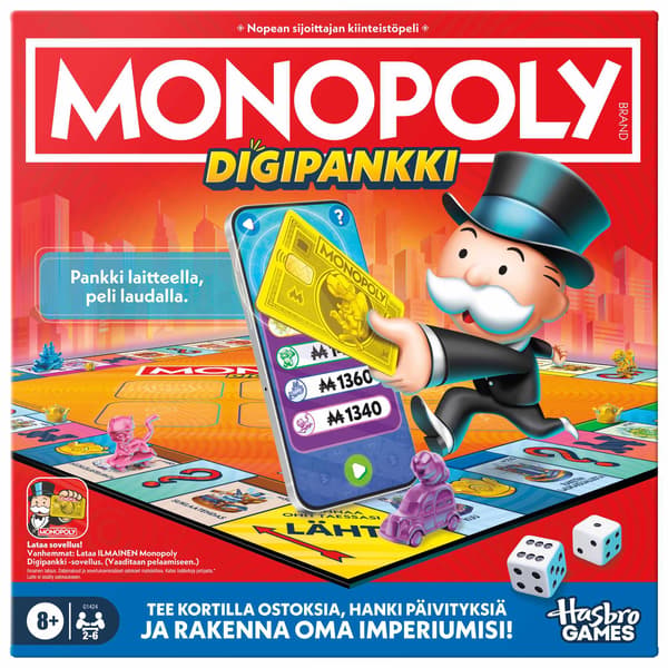 Monopol App Banking Brädspel – Svensk Version