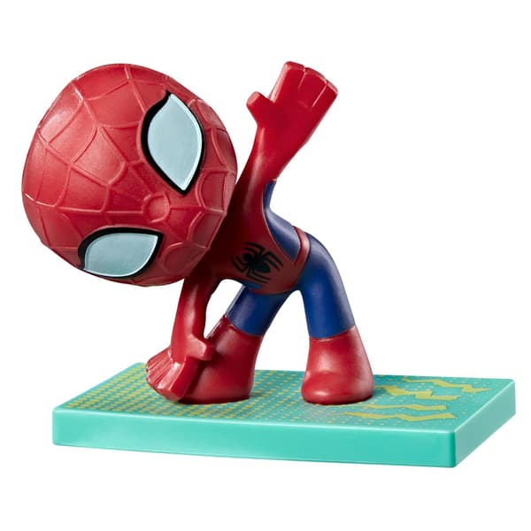 Spider-Man samlerfigurer i blindpose, 12 figurer