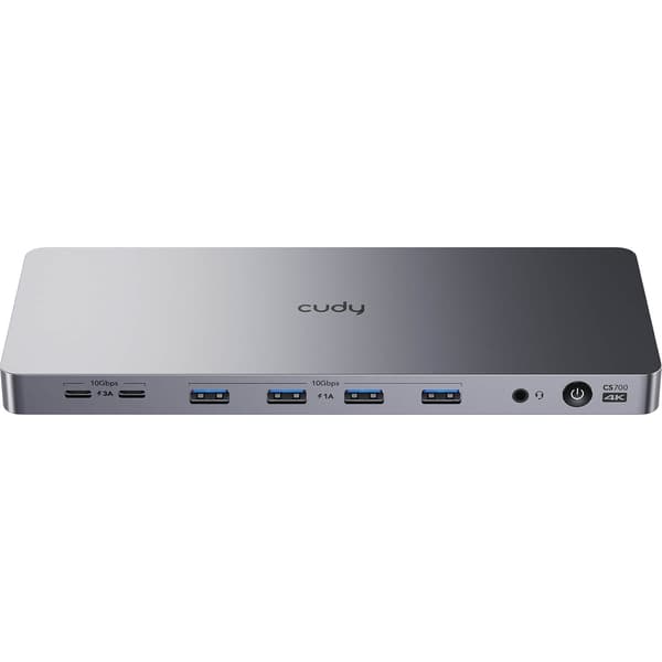 CUDY Dockningsstation CS700 10 Gbps USB-C Dual 4K 150W