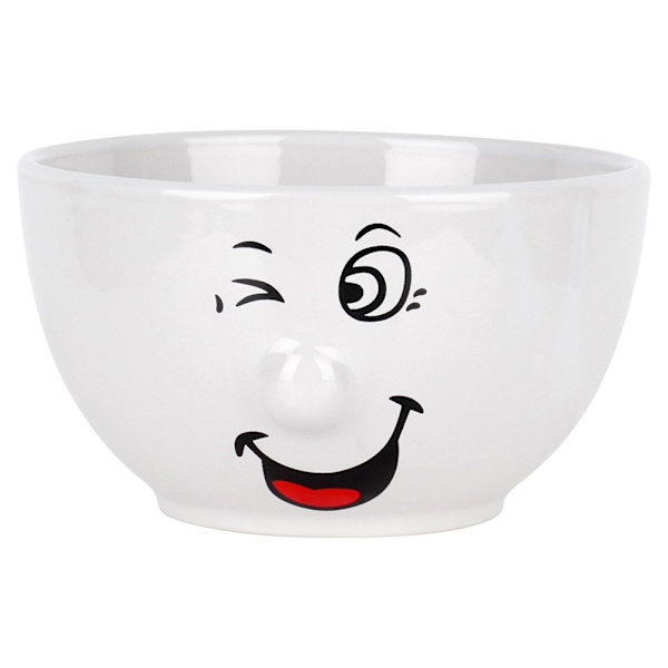 Keraamiset hymiökulhot 13,5 cm, 550 ml 6 kpl.