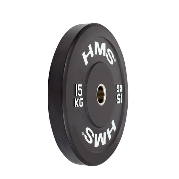 15 kg sort olympisk kofangerplade