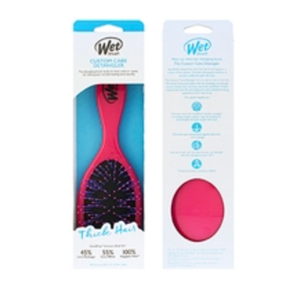 Wet Brush - Custom Care Thick Hair Detangler Pink