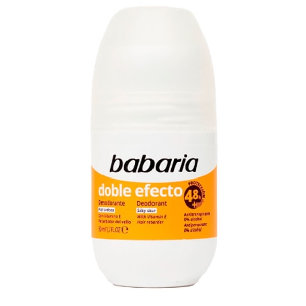 Babaria Desodorante Roll-On Doble Efecto 50ml
