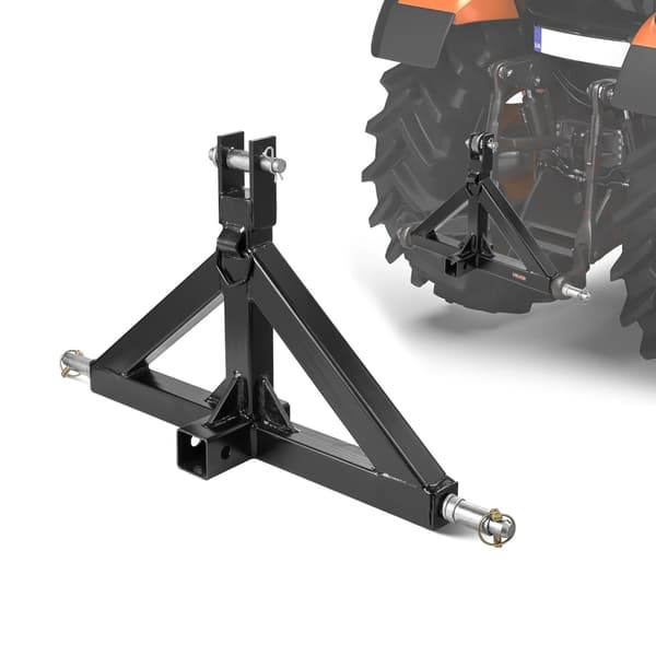 3-punktsdragfäste, 5 cm, kapacitet 1460 kg