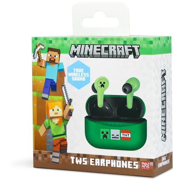 Minecraft-øretelefoner med højkvalitetslyd og behagelig pasform