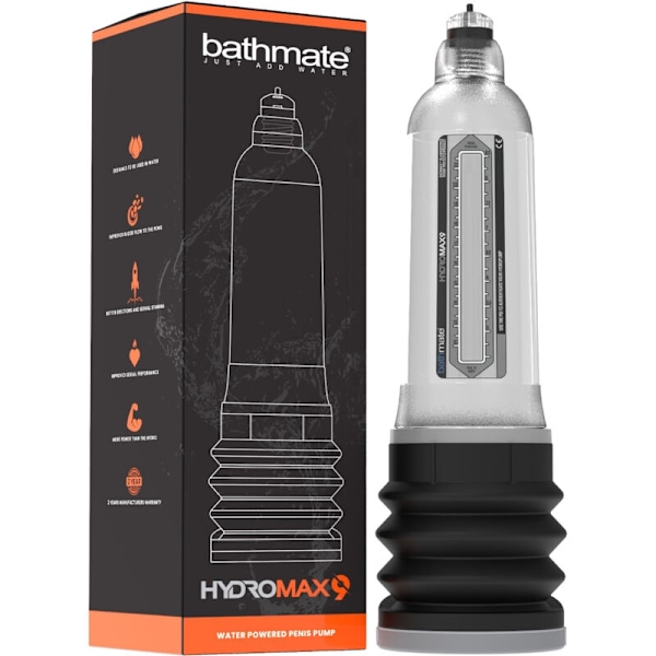 Bathmate - Hydromax 9 Transparent Penis Ökningspump