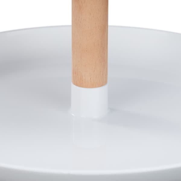 etagere i två plan Plast och trä